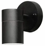 Halogenspot Modena matt schwarz, klares Glas