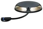 Plug & Shine LED Bodenaufbauleuchte Warmwei&szlig; Einzelspot Zweifacher Lichtaustritt,