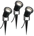 Special Line LED Gartenstrahler IP65 rund 92mm 3000K 3x3,5W 3x230lm 230V Schwarz