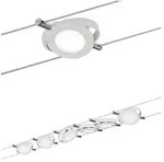 LED Seilsystem RoundMac Basisset 6x200lm 6x4,3W 2700K 230/12V Wei&szlig; matt