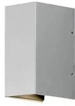 Wandleuchte Cremona High Power LED silbergrau