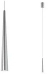 LED Pendelleuchte Gutta 2700K 520lm 7W Alu geb&uuml;rstet