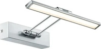 Galeria LED Bilderleuchte Beam 2700K 450lm 230V 5W Nickel geb&uuml;rstet Chrom