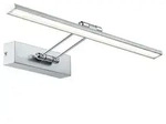 Galeria LED Bilderleuchte Beam 2700K 580lm 230V 8W Nickel geb&uuml;rstet Chrom