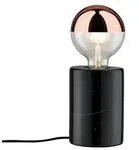 Neordic Tischleuchte Nordin E27 max. 20W Schwarz Marmor