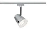 URail Schienenspot Cone Einzelspot GU10 max. 10W dimmbar 230V Chrom matt Chrom