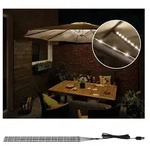 USB LED Stripe Parasol-Light Schirmbeleuchtung Basisset 4x40cm 3000K 4x30lm Schwarz