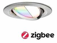 LED Einbauleuchte Smart Home Zigbee Nova Plus Coin schwenkbar rund 84mm 50° Coin