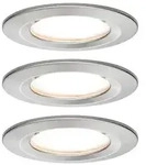 LED Einbauleuchte Nova Coin Basisset starr IP44 rund 78mm Coin 3x6W 3x470lm 230V