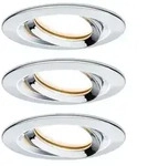 LED Einbauleuchte Nova Plus Coin Basisset schwenkbar IP65 rund 93mm 30&deg; Coin 3x6W