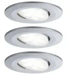 HomeSpa LED Einbauleuchte Calla Basisset schwenkbar IP65 rund 90mm 30&deg; 3x6W 3x530lm