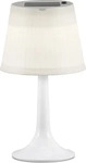 LED Solarleuchte Assisi Tischleuchte weiss,