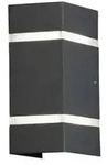 Cremona Wandleuchte 2x3W High Power LED anthrazit