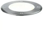 Plug & Shine LED Bodeneinbauleuchte Floor Einzelspot IP67 3000K 6W 20&deg; Silber