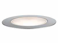 Plug & Shine LED Bodeneinbauleuchte Floor Eco Einzelspot IP67 3000K 2W Silber