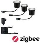 Plug & Shine LED Bodeneinbauleuchte Smart Home Zigbee RGBW Basisset IP65 RGBW+ 3x3,6W