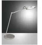 Fabas Luce Regina Tischleuchte LED 1x10W Metall- und Methacrylat Aluminium