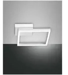 Fabas Luce Bard Wandleuchte LED 1x22W Metall- und Methacrylat Weiss