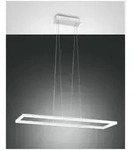 Fabas Luce Bard Pendelleuchte LED 1x52W Metall- und Methacrylat Weiss