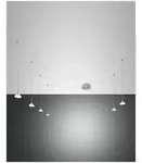 Fabas Luce Isabella Pendelleuchte LED 6x8W Metall- und Methacrylat Aluminium