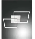 Fabas Luce Bard Deckenleuchte LED 1x52W Metall- und Methacrylat Weiss