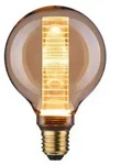 Inner Glow Edition LED Globe Innenkolben Ringmuster E27 230V 230lm 4W 1800K Gold