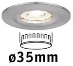 LED Einbauleuchte Nova Mini Coin Einzelleuchte starr IP44 rund 65mm Coin 4W 310lm