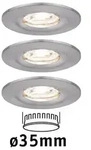 LED Einbauleuchte Nova Mini Coin Basisset starr IP44 rund 65mm Coin 3x4W 3x310lm 230V