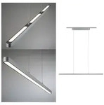 URail LED Pendel Lento 1800lm 41W 2700K dimmbar 230V Chrom matt