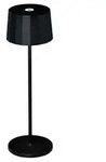 Positano LED USB-Tischleuchte schwarz, Farbtemperatur, dimm