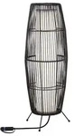 Plug & Shine LED Lichtobjekt Basket Einzelleuchte IP44 3000K 8W Braun