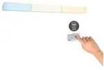 HomeSpa LED Spiegelleuchte Luno IP44 White Switch 770lm 230V 8W Alu