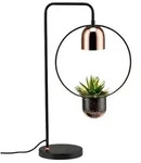 Neordic Tischleuchte Fanja GU10 max. 20W Schwarz Kupfer Metall