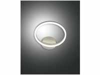 Fabas Luce Giotto Wandleuchte LED 1x18W Metall- und Methacrylat Weiss