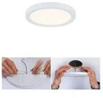 VariFit LED Einbaupanel Dim to Warm Areo IP44 rund 118mm 3000K Wei&szlig;
