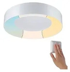HomeSpa LED Deckenleuchte Casca IP44 White Switch 2000lm 230V 23W Wei&szlig;