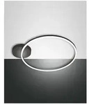 Fabas Luce Giotto Deckenleuchte LED 1x36W Metall- und Methacrylat Schwarz