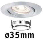 LED Einbauleuchte Nova Mini Coin Einzelleuchte schwenkbar rund 66mm 15&deg; Coin 4W