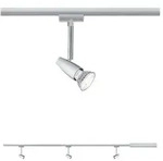 URail Schienenspot Barelli Basisset GU10 max. 3x10W dimmbar 230V Chrom matt Chrom