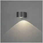 Gala LED Kristall-Linsen-Wandleuchte ab schwarz 6W