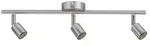 Deckenstrahler Carolina GU10 230V max. 3x10W dimmbar Nickel matt