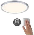 VariFit LED Einbaupanel 3-Step-Dim Areo IP44 rund 230mm 3000K Chrom dimmbar