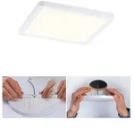 VariFit LED Einbaupanel Dim to Warm Areo IP44 eckig 175x175mm 3000K Wei&szlig;