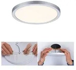 VariFit LED Einbaupanel Areo IP44 rund 175mm 3000K Chrom matt
