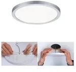 VariFit LED Einbaupanel Areo IP44 rund 175mm 4000K Chrom matt