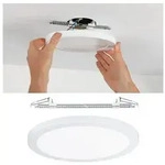 LED Einbaupanel 2in1 Cover-it rund 330mm 1700lm 4000K Wei&szlig; matt