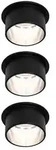 LED Einbauleuchte 3-Step-Dim Gil Coin Basisset IP44 rund 68mm Coin 3x6W 3x470lm 230V