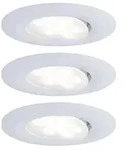 LED Einbauleuchte Calla Basisset schwenkbar IP65 rund 90mm 30&deg; 3x5,2W 3x460lm 230V