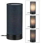 Tischleuchte Pia E14 max. 25W Schwarz matt