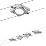 LED Seilsystem MacLED Basisset 4x200lm 4x4,3W 2700K 230/12V Chrom matt